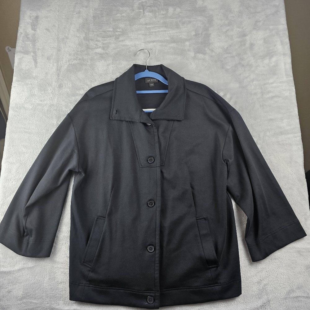 J. Jill Wearever Black Jacket Women's Size Large